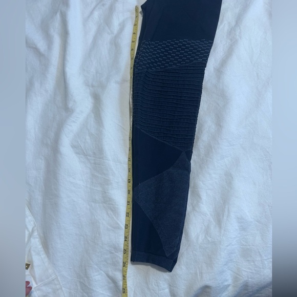 SPANX Womens  Seamless Moto Legging Indigon Sky Blue 50200R Size Medium - Picture 10 of 11